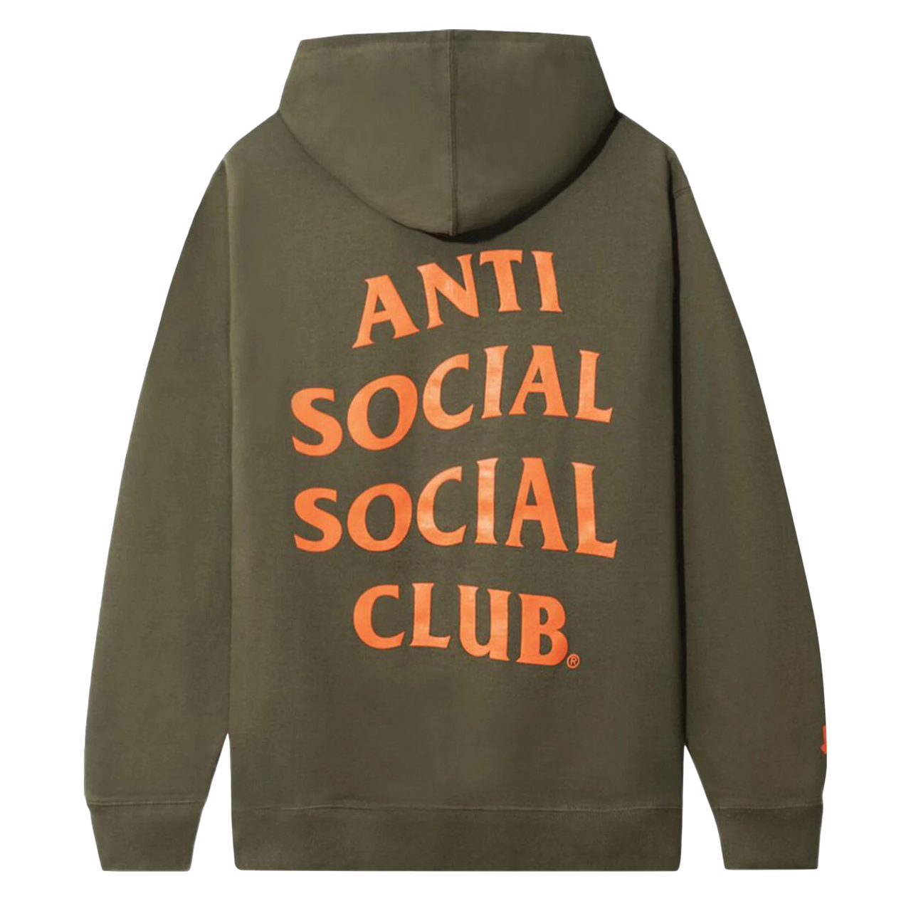 Anti Social Social Club x UNDFTD Paranoid Sweatshirt Olive