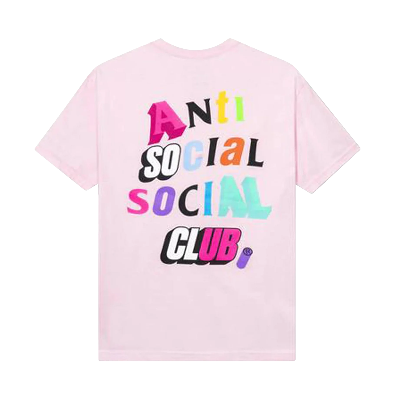 Anti Social Social Club Real Me Tee Pink