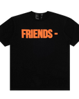 Vlone Friends Tee Black Orange