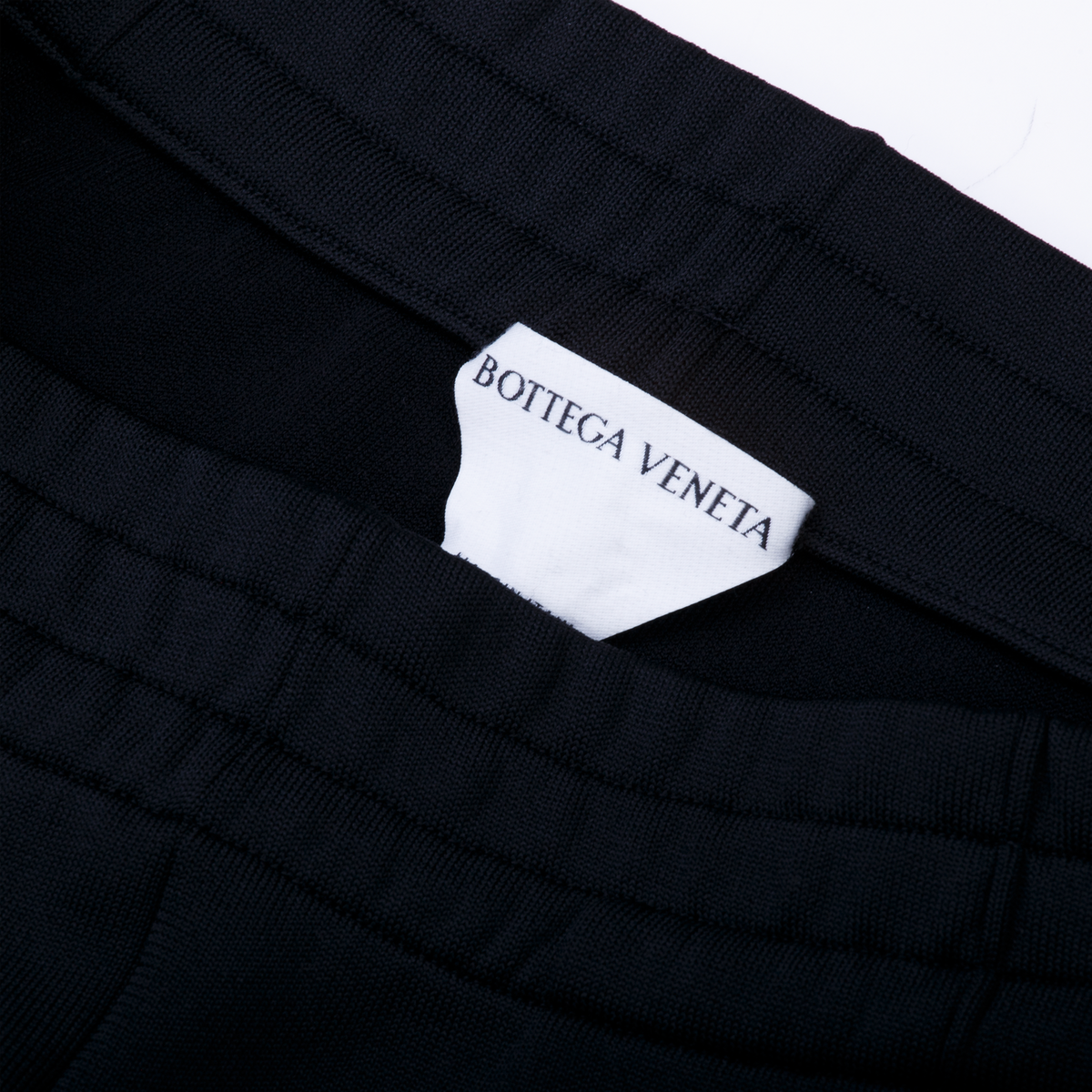 Bottega Veneta Light Weight Techinical Knit Pants Black Bottega Veneta Light Weight Techinical Knit Pants Black - Image 4 | Authenticated at Pieces Los Angeles
