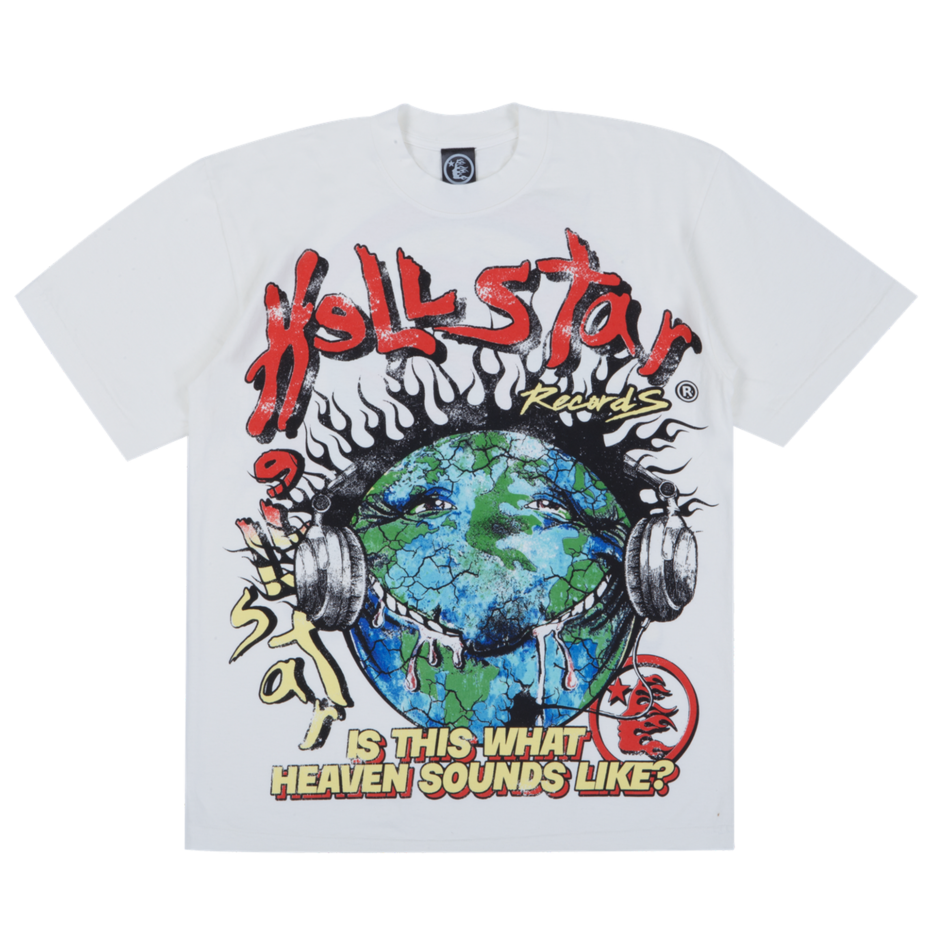 HELLSTAR グラフィック Tシャツ 半袖 Heaven On Earth/関送無料 hellstarheavenonearth2_1dc0fd5