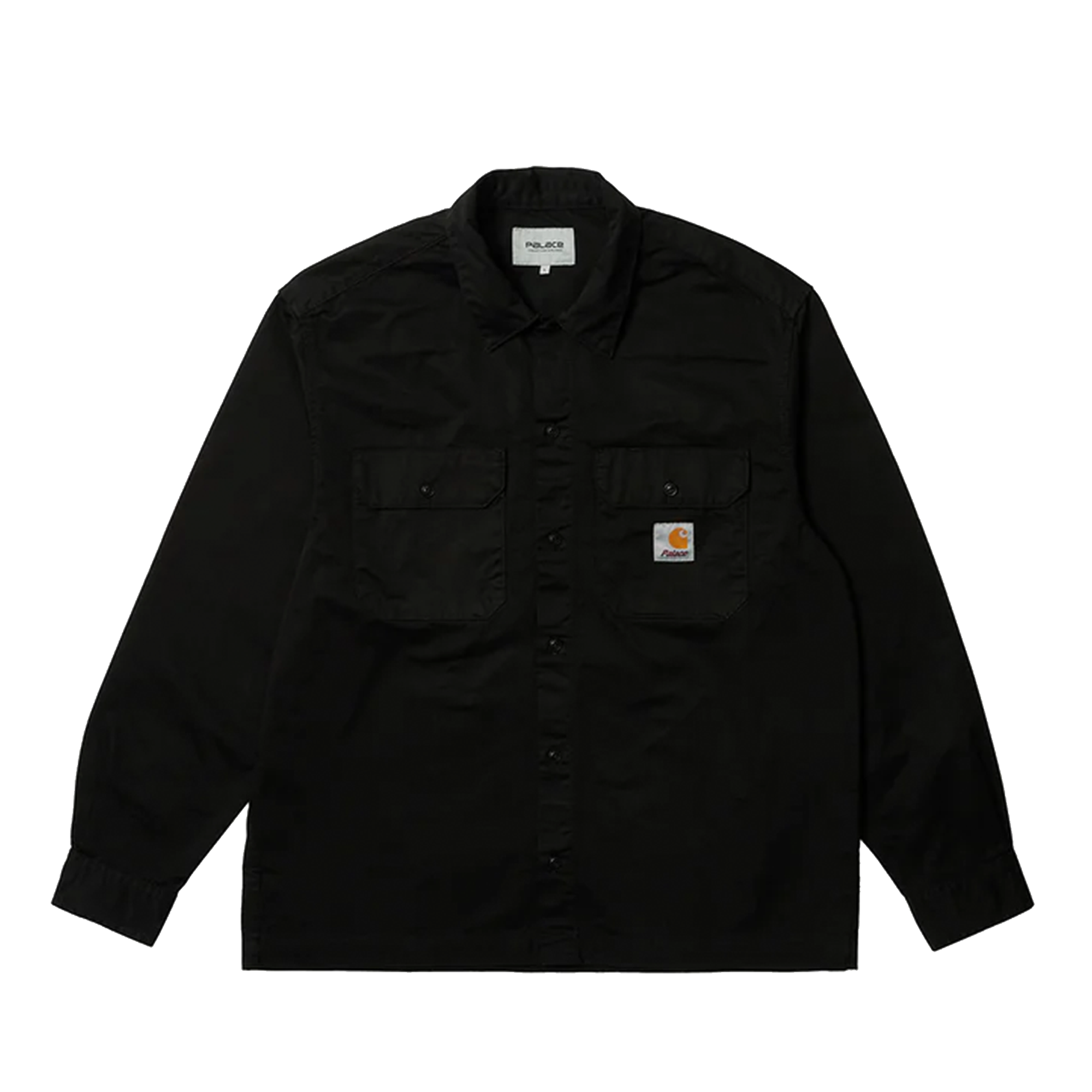 Palace Carhartt WIP Longsleeve Master Shirt Washed Black