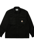 Palace Carhartt WIP Longsleeve Master Shirt Washed Black