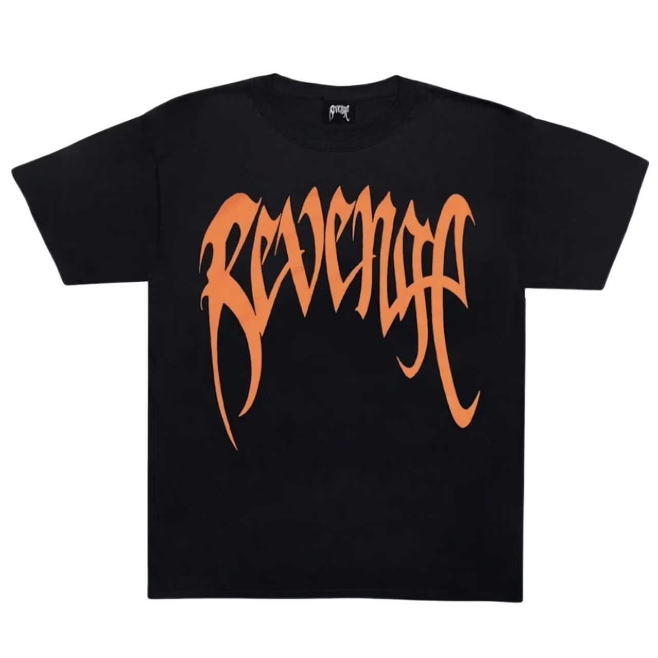 Revenge Arch Logo Tee Black Orange