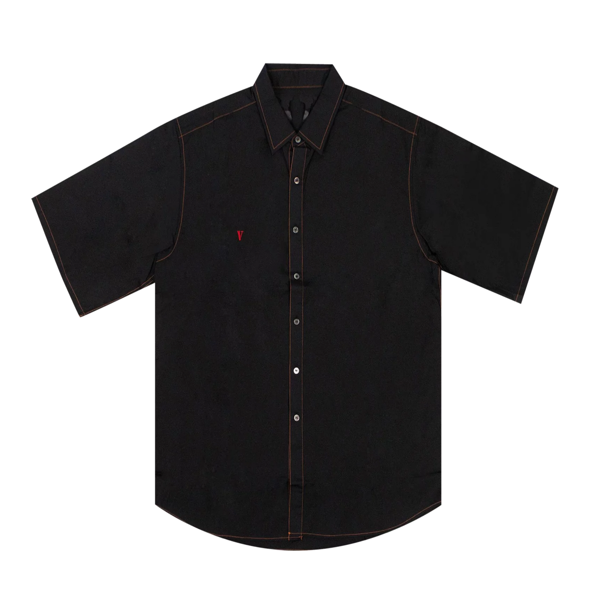 Vlone Button Up Black