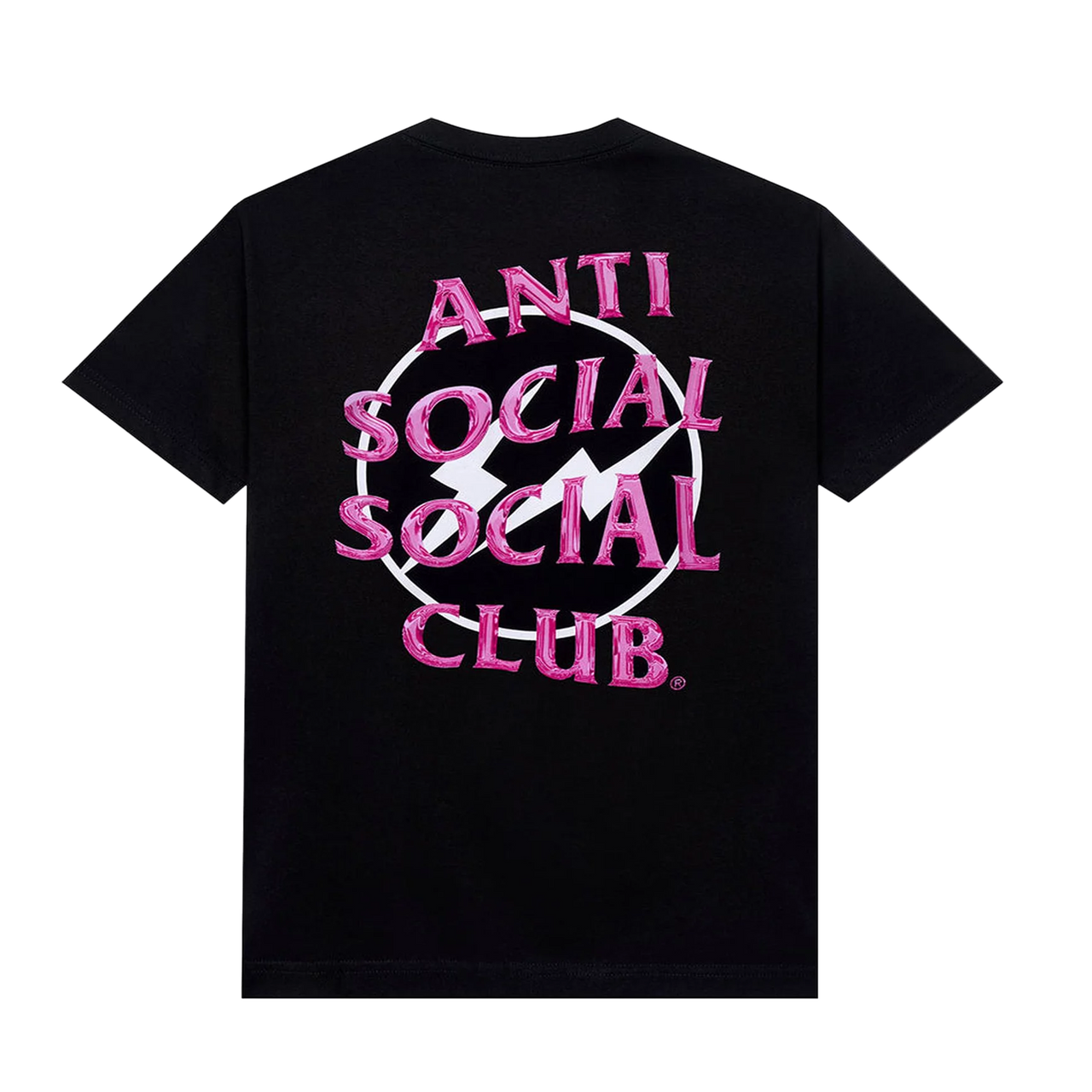 Anti Social Social Club x Fragment Design Precious Petals Tee Black Pink