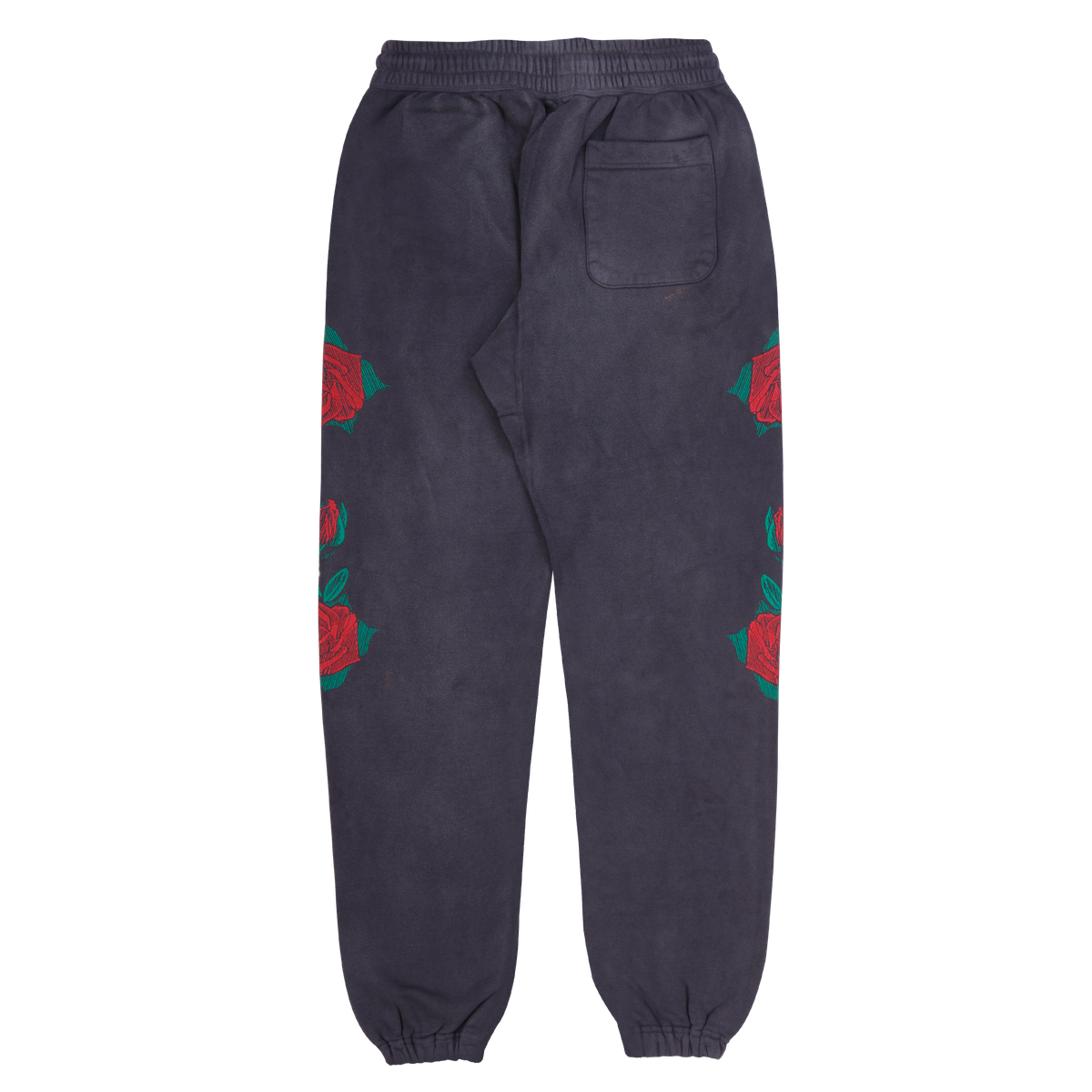 Saint Michael x Vlone Roses Sweatpants Aged Black