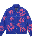 Denim Tears Bstroy Type-2 Denim Jacket Bright Blue